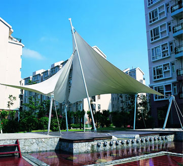 廣場景觀建筑